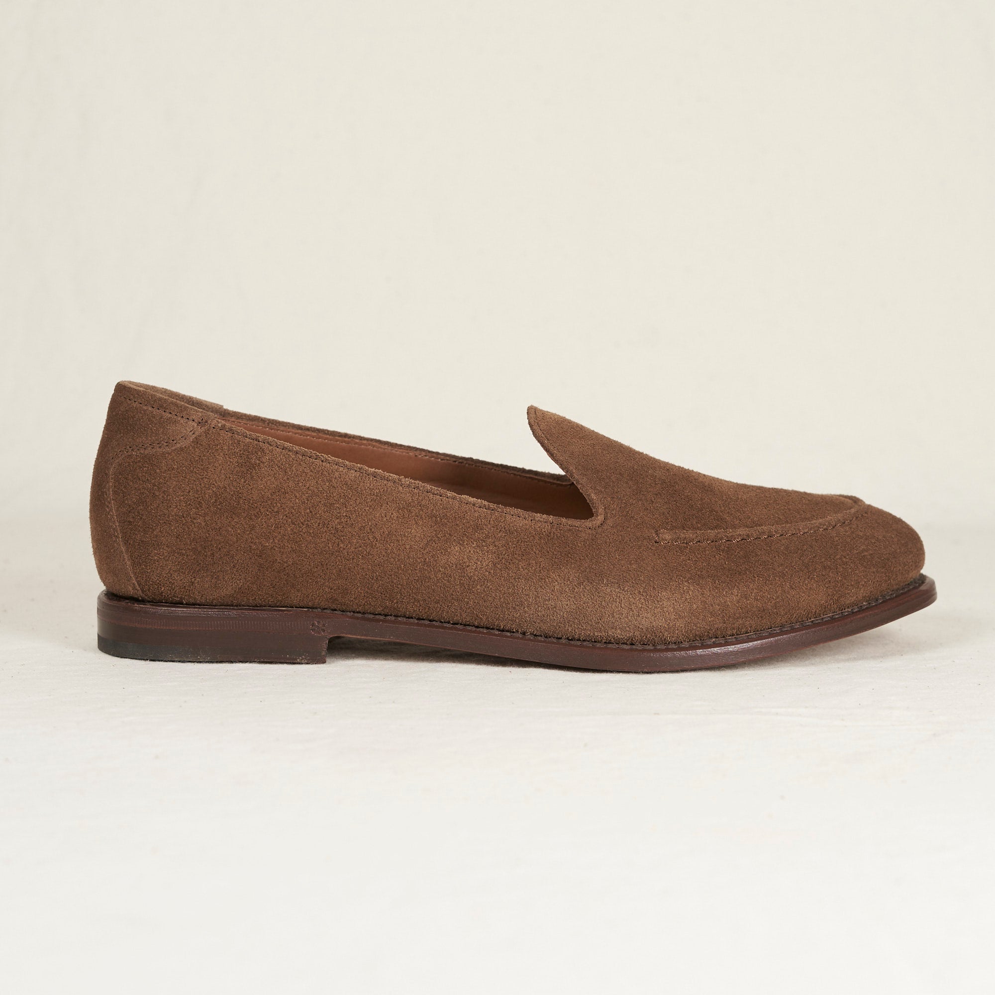 August Special Augie Type-GS men's Goodyear loafer in Cubano suede.