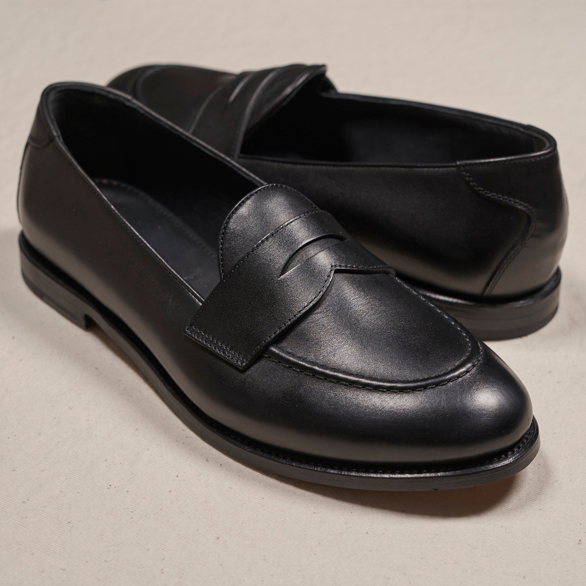 Augie Type-GS-Penny Black Calf