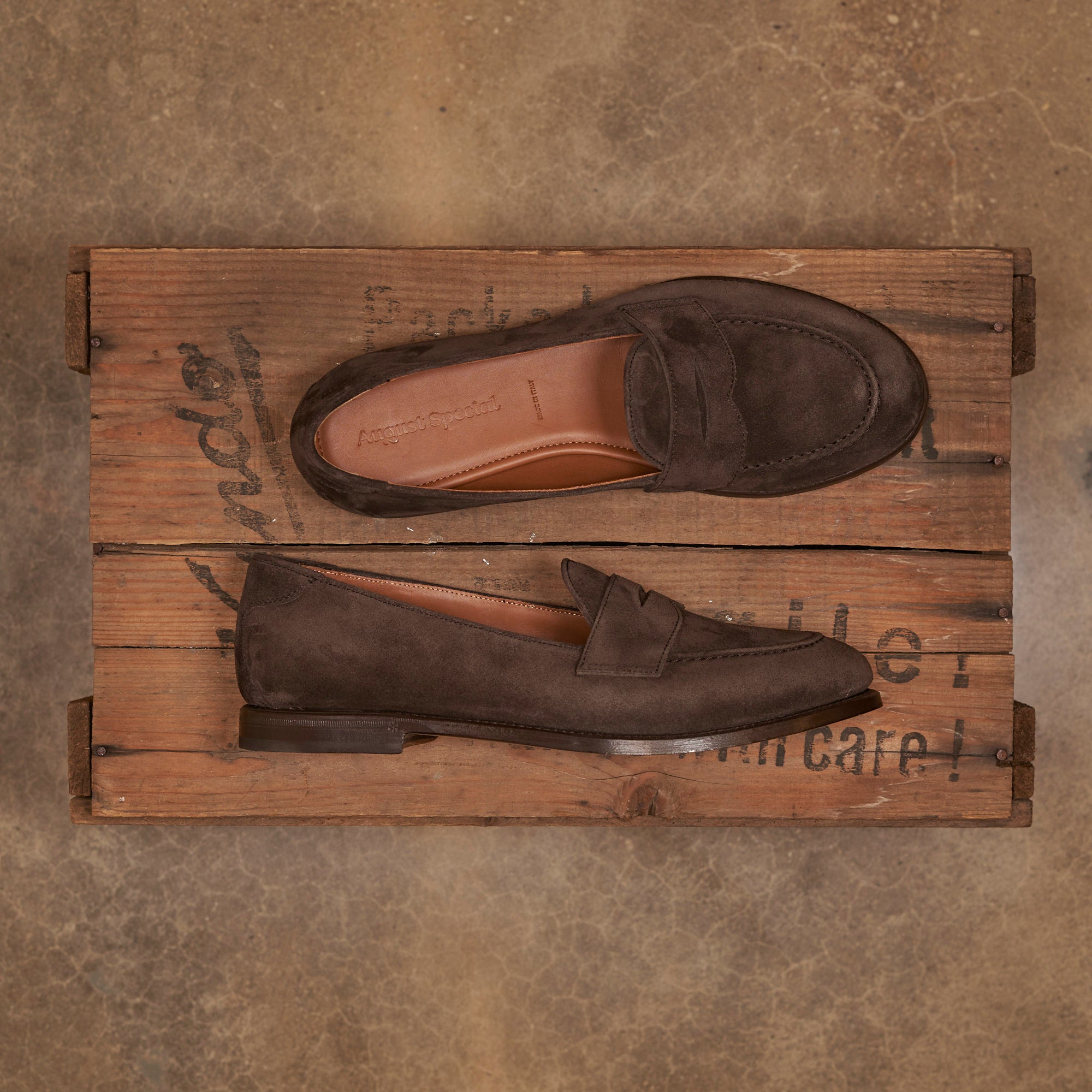 Augie Type-GS Penny Espresso Suede