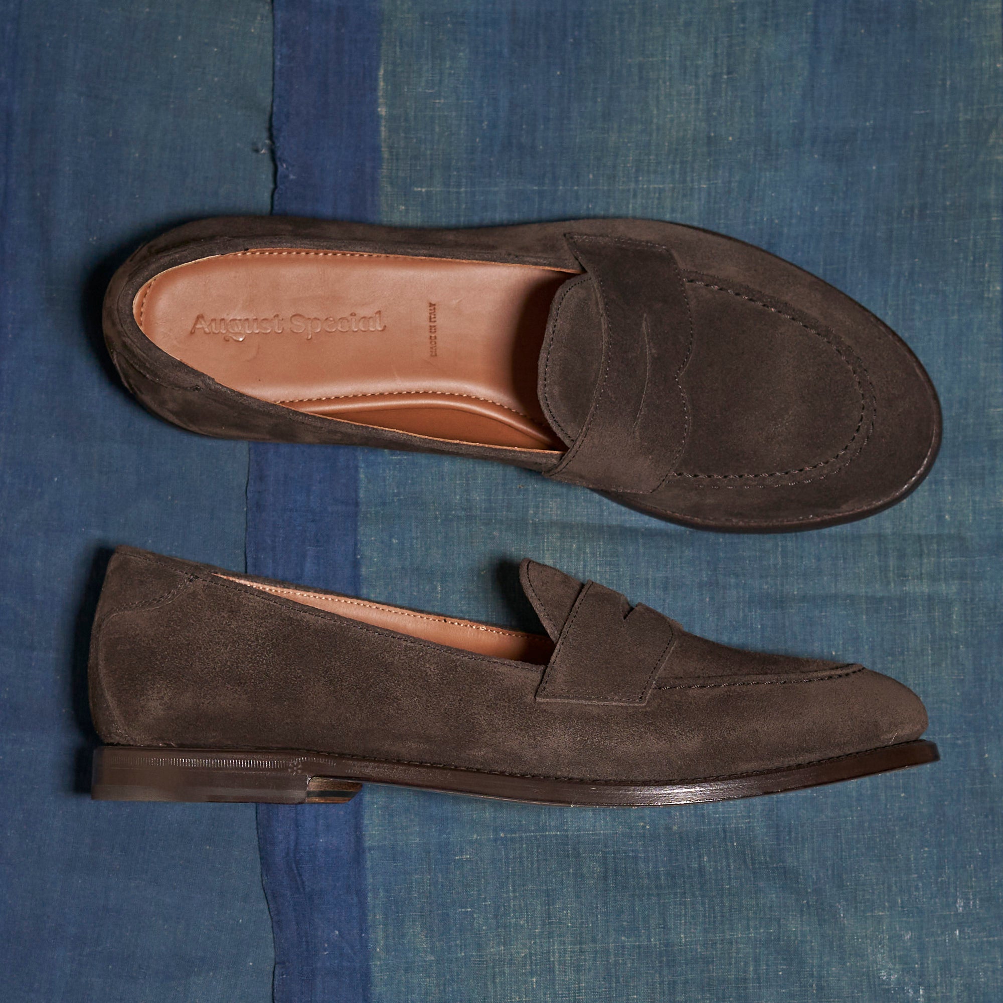 Augie Type-GS Penny Espresso Suede