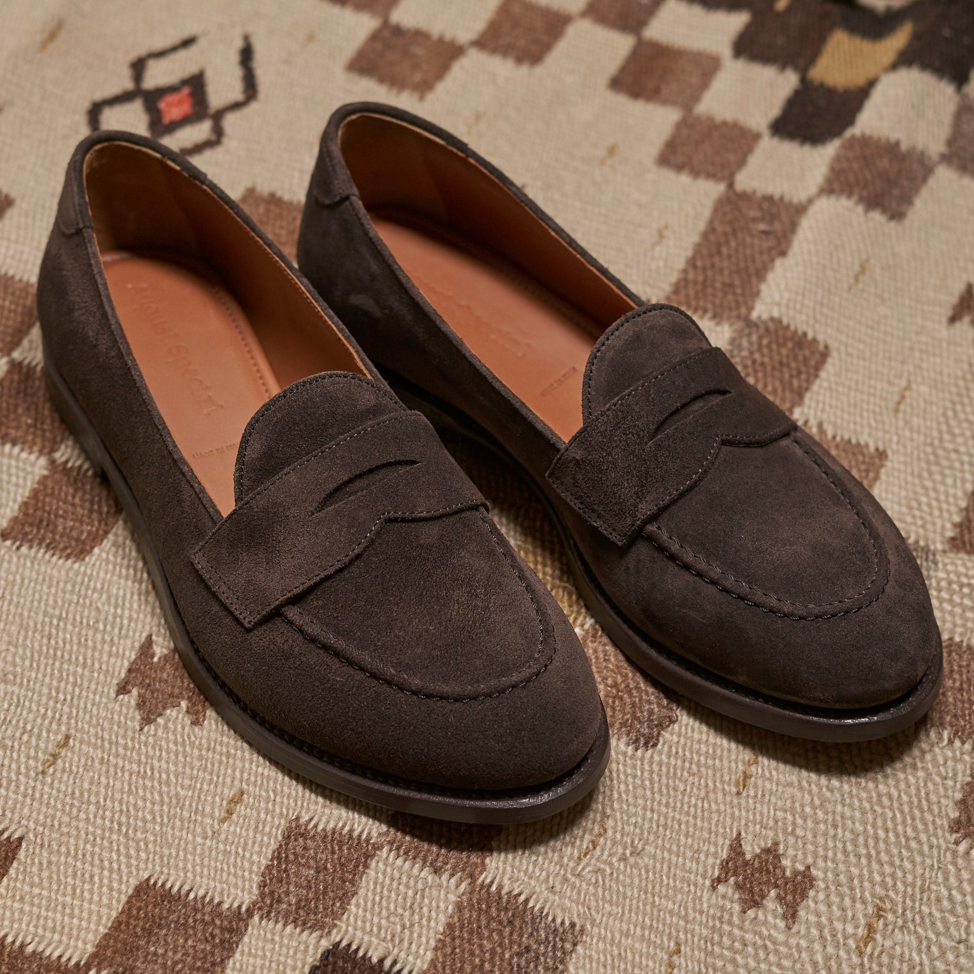 Augie Type-GS Penny Espresso Suede