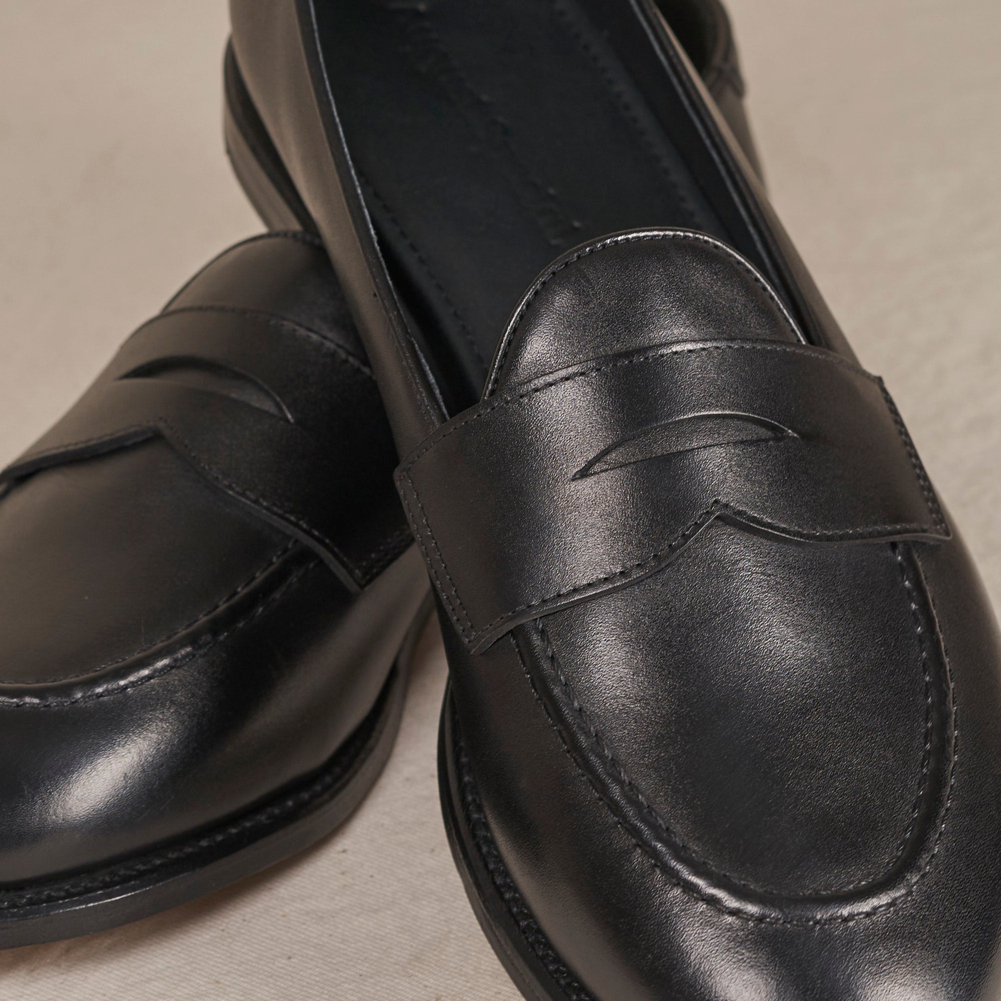 Augie Type-GS-Penny Black Calf