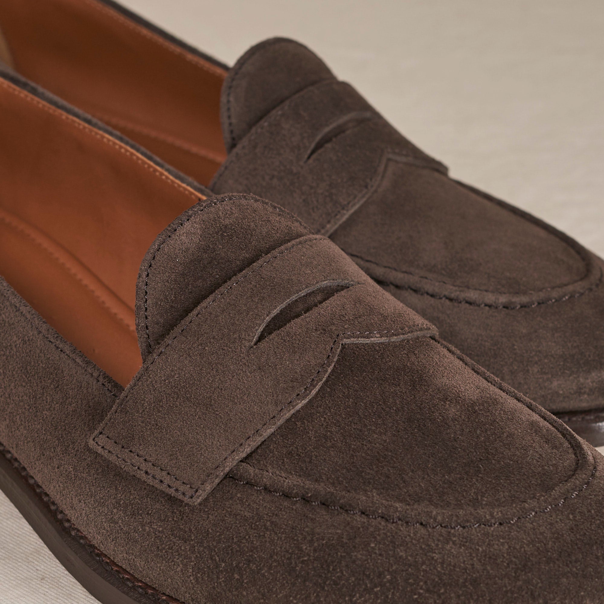 Augie Type-GS Penny Espresso Suede