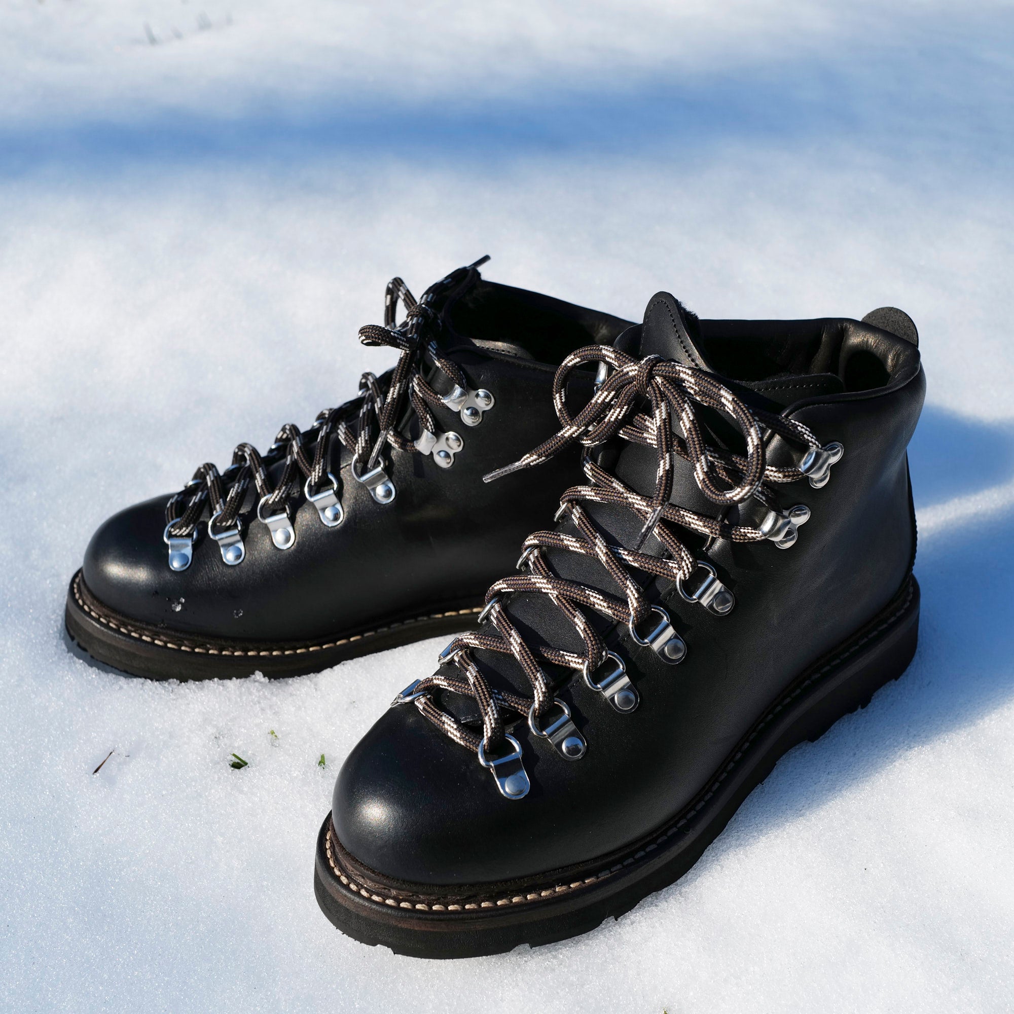 Rambler - Black Waxed Calf