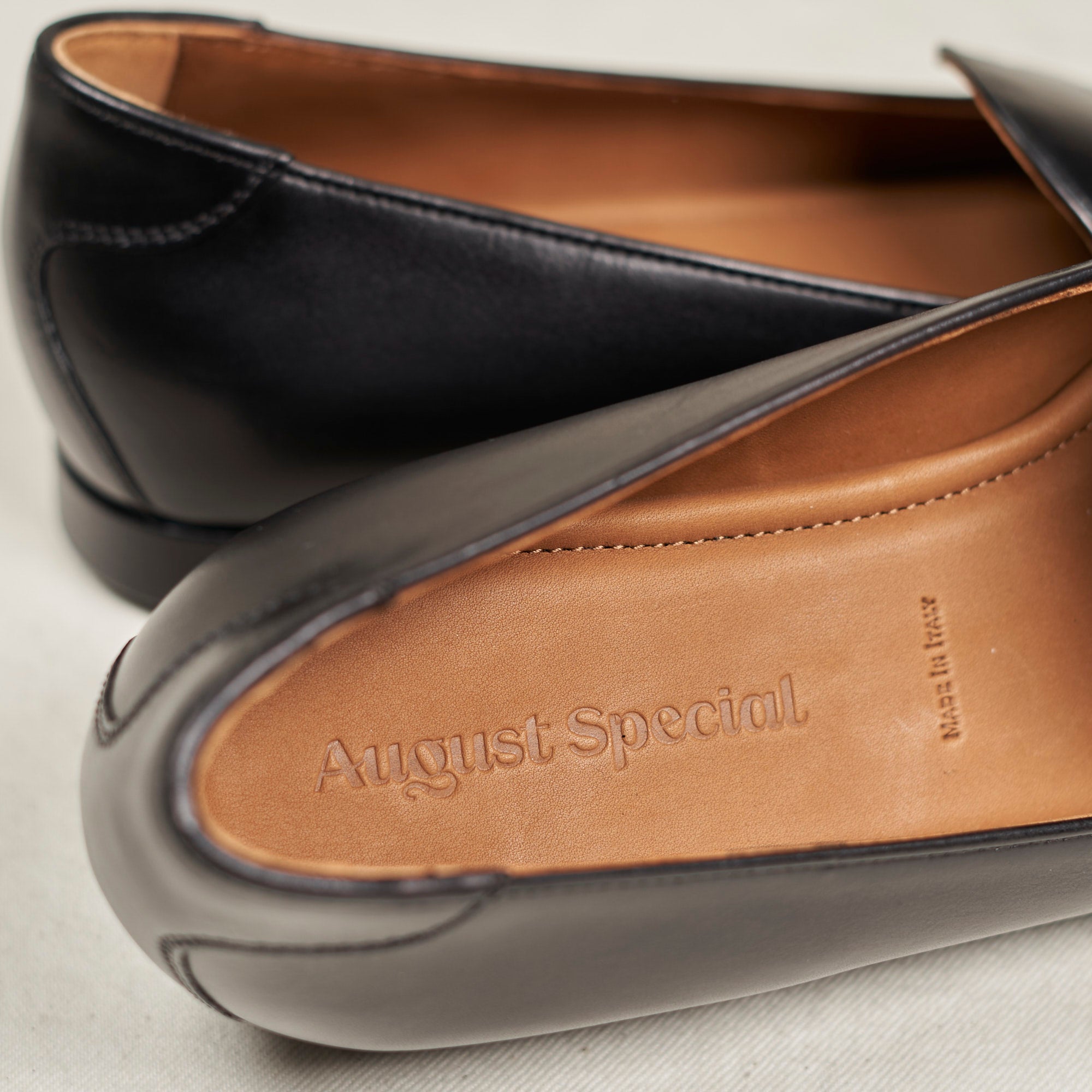 Augie Type-P - Black Calf