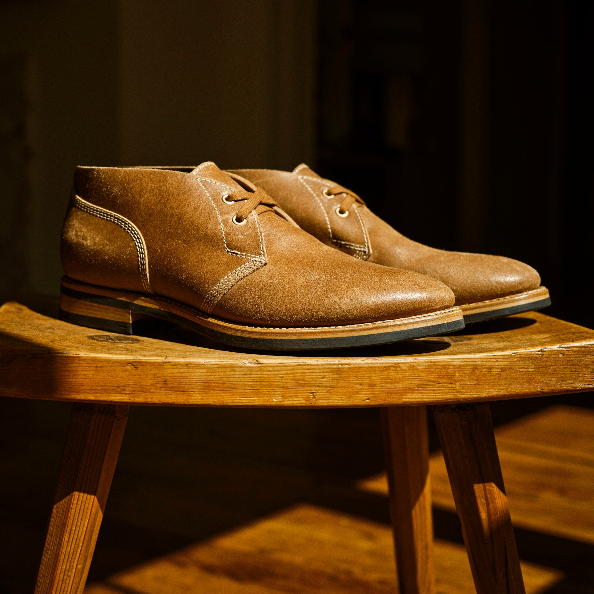 Men's Goodyear Roughout Suede Chukka Boot | Aviator | August